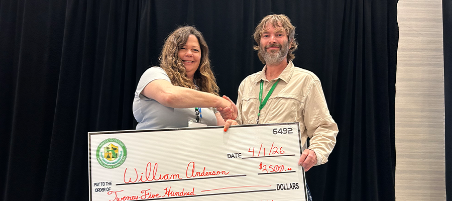 ACRT’s William Anderson Awarded FVMA Scholarship